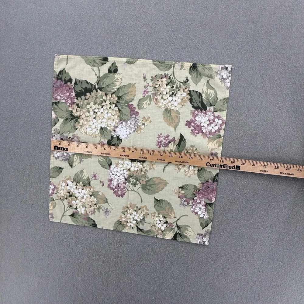 New Martha Stewart Set of 8 Hydrangea Cottagecore Farmhouse 18